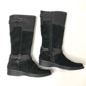 clarks whistle woven boots